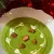 Velouté marbré aux fanes
